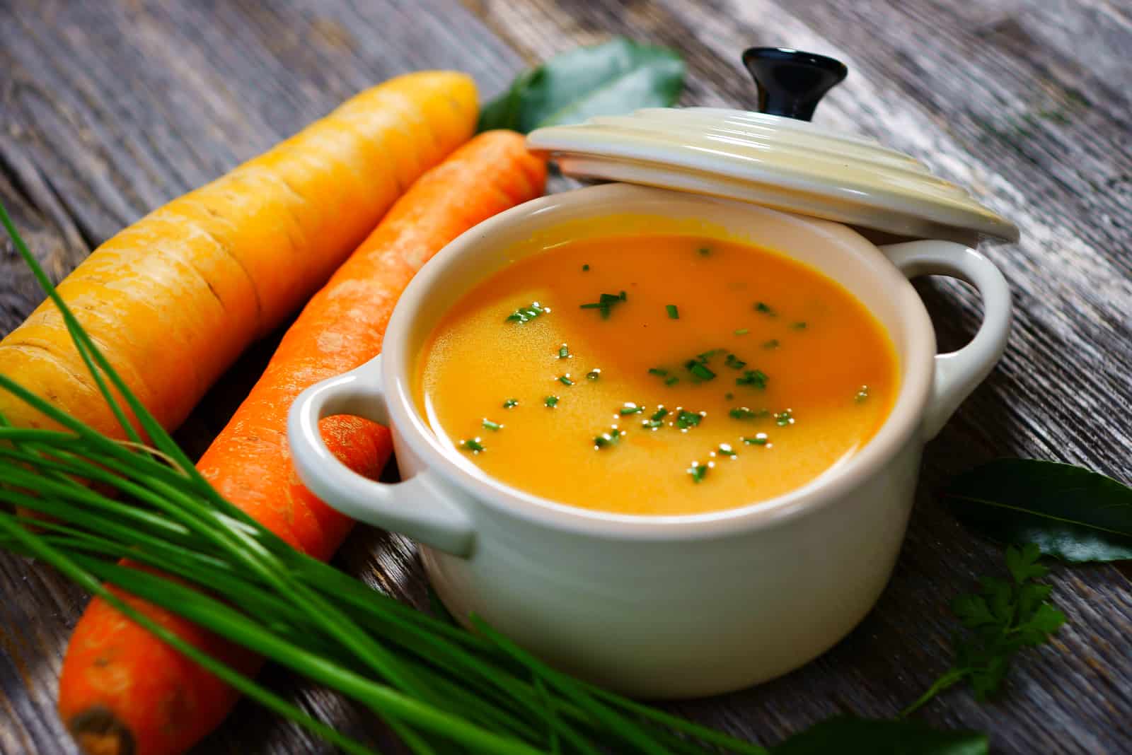 geschmackvolle Karottensuppe