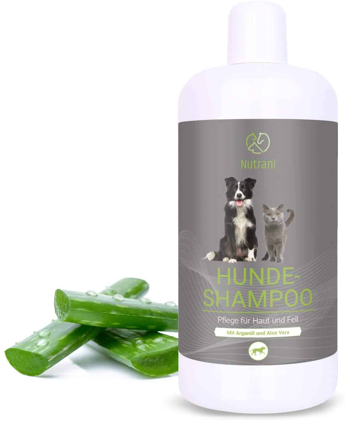 Hundeshampoo mit Aloe Vera und Arganöl