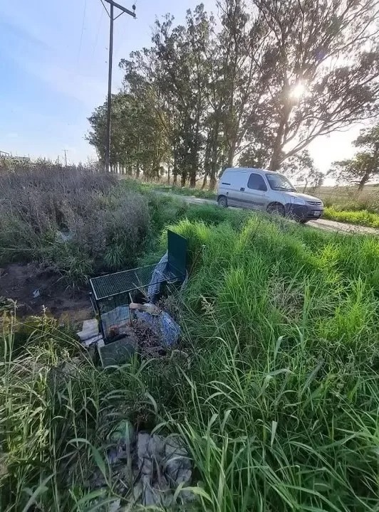 Car on the side of the road